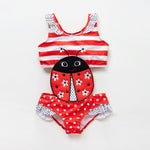 Children's Swimsuit Beach Wear Ladybird
